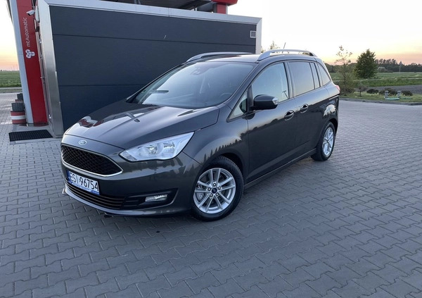 Ford C-MAX cena 63900 przebieg: 75000, rok produkcji 2018 z Sieradz małe 667